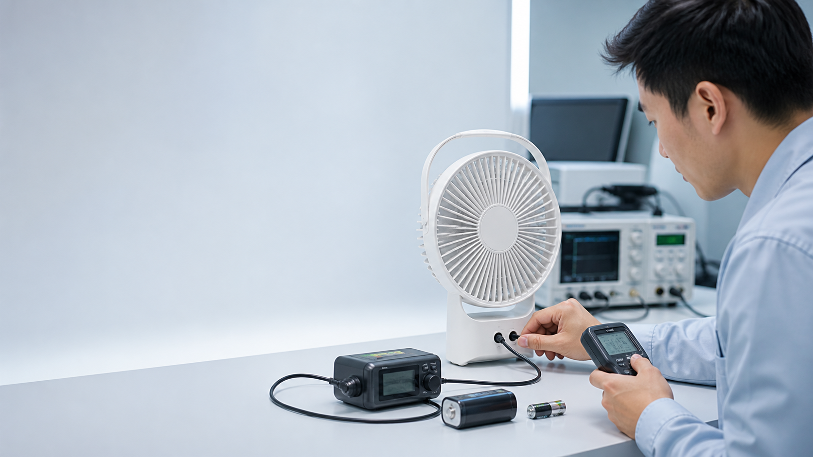 How to Compare Portable Fan Battery Runtime Without Misleading Claims — ChillNexa B2B cooling-product buyer guide editorial image