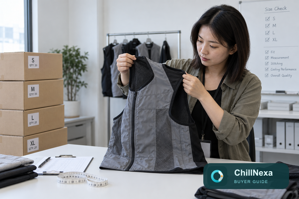 Cooling Vest Returns: How Buyers Should Analyze Fit and Comfort Feedback — ChillNexa B2B cooling-product buyer guide editorial image