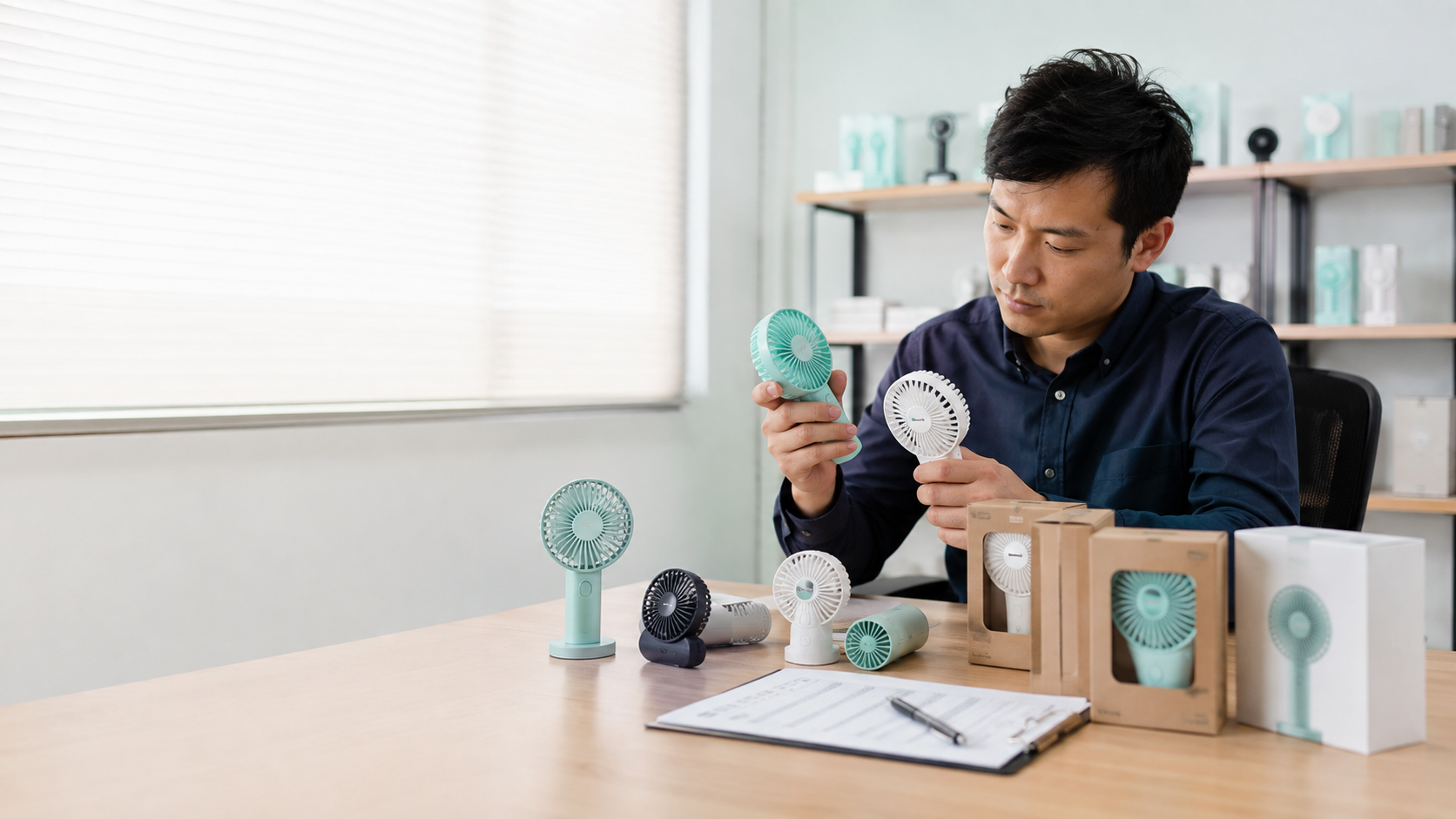 How to Choose a Mini Fan for Retail: A B2B Product Selection Checklist — ChillNexa B2B cooling-product buyer guide editorial image