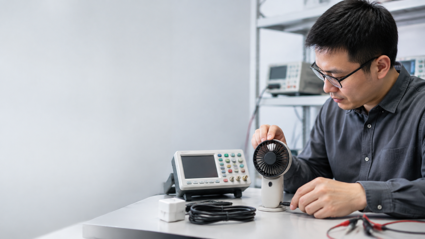 Portable Fan Charging Time: What Buyers Should Verify Before Ordering — ChillNexa B2B cooling-product buyer guide editorial image